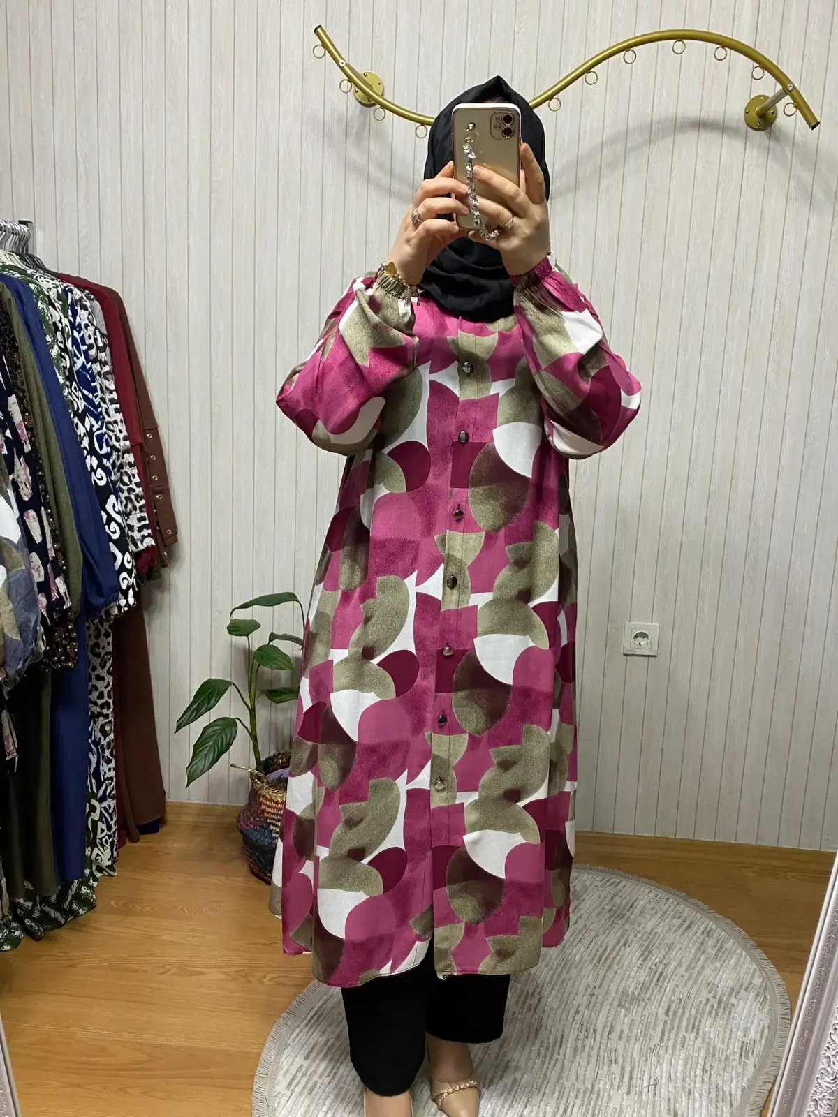 TAŞ DESEN GÖMLEK – Kadın | SANEM GİYİM