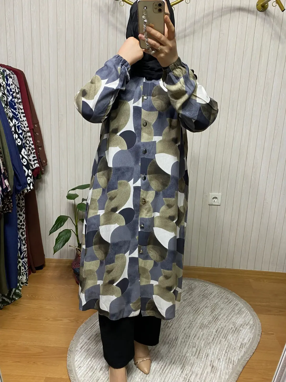 TAŞ DESEN GÖMLEK – Kadın | SANEM GİYİM