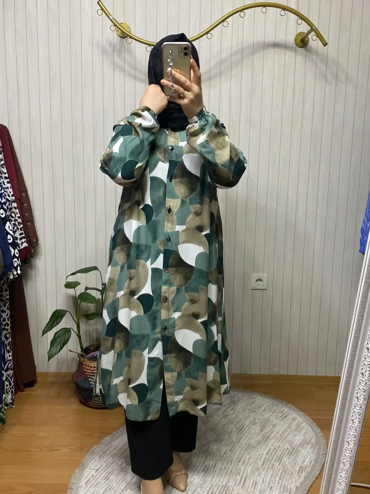 TAŞ DESEN GÖMLEK – Kadın | SANEM GİYİM