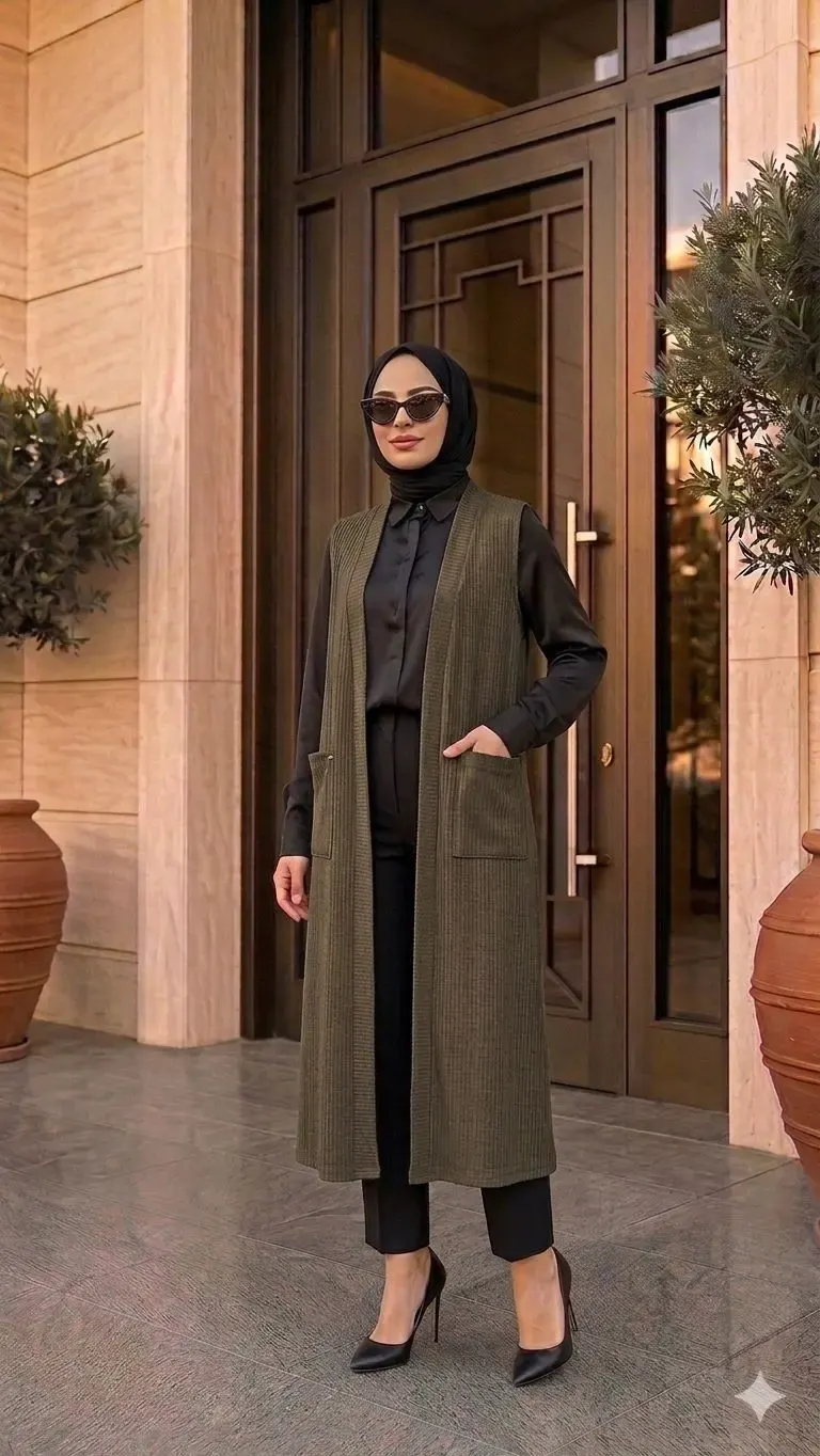 Salaş Cepli Yelek görsel 1 – Kadın