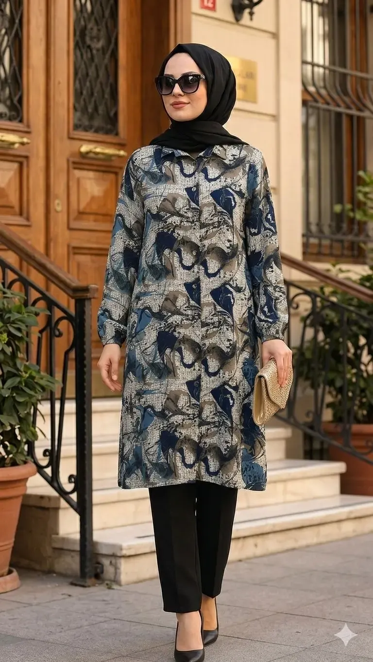 Viskon Gömlek görsel 5 – Kadın