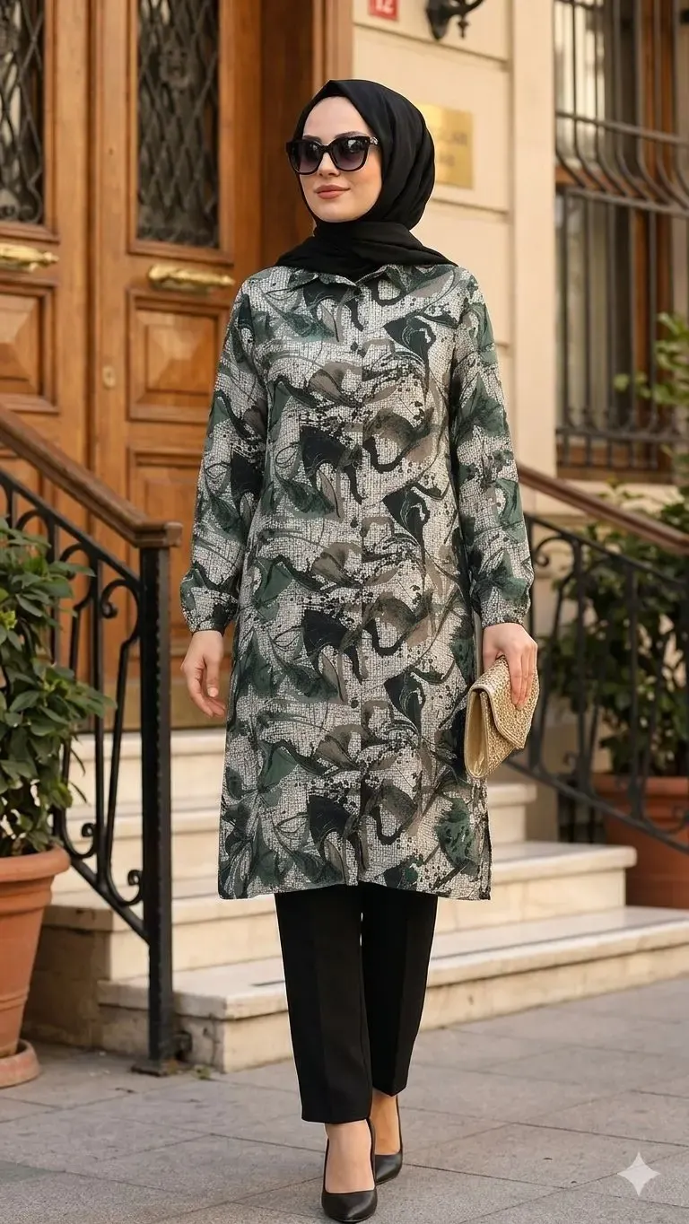 Viskon Gömlek görsel 4 – Kadın