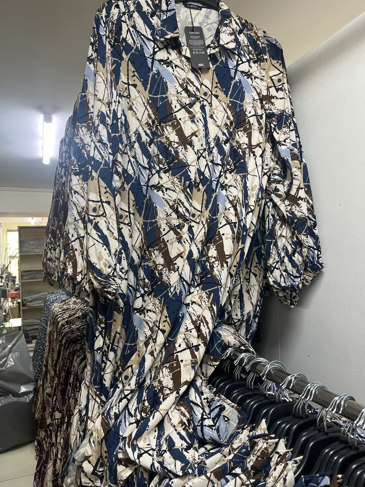 VİSKON KUMAŞ GÖMLEK – Kadın | SANEM GİYİM